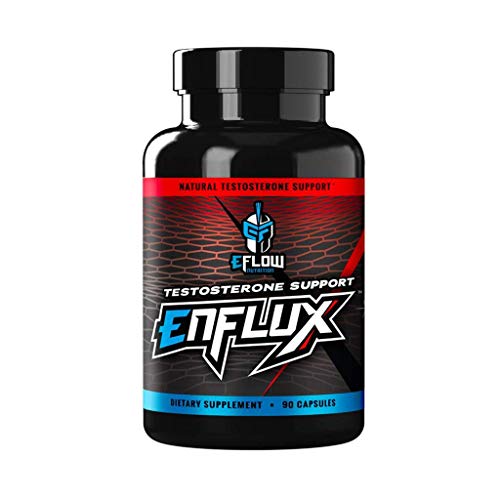 eFlow Nutrition Enflux Natural T Support with KSM-66 Ashwagandha - Supplement 