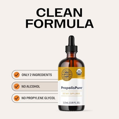 Vimergy Day-Night Immunity Kit* – 2-Part Liquid Supplement Kit with PropolisPure® & Total Immune Blend* – Fast-Absorbing, 2 x 115ml – 2 x 57 Servings – Support Immune and Respiratory Defense Systems