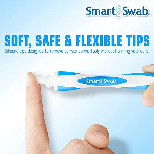 Smart Swab - Spiral Ear Cleanser - Earwax Remover Tool - 16 Replaceable