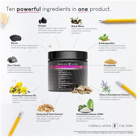 Formulation Factory Self Obsessed Gummies x She's Obsessed (Bundle) – His & Hers Vitality Stack: Men's Drive Support + Women's Hormone Balance & Vitality with Shilajit, Maca & Ashwagandha
