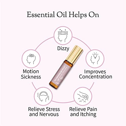 Don Du Ciel Organic and Kid-Friendly Lotus Essential Oil Blend Roll On for Stress Relief and Itch Relief