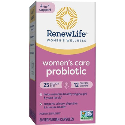 Renew Life Probiotics for Women, 50 Billion CFU Guaranteed, Probiotic