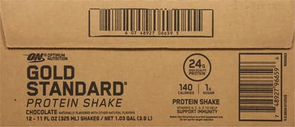 Optimum Nutrition Gold Standard Protein Shake, 24g Protein, Ready to Drink Protein Shake