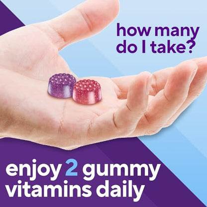 vitafusion Adult Gummy Vitamins for Men, Berry Flavored Daily Multivitamins