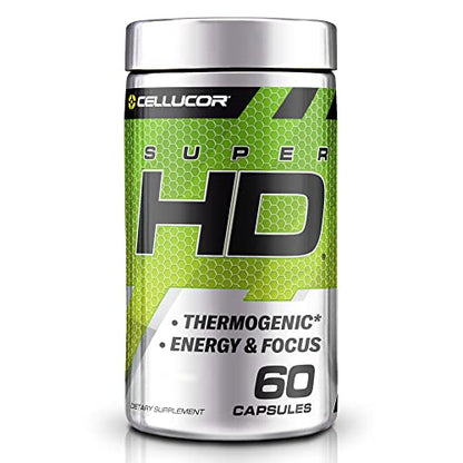 Cellucor Super HD for Men & Women - Enhance Focus and Increase Energy - Capsimax