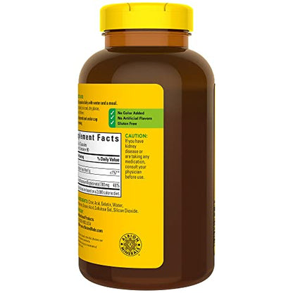 Nature Made Magnesium Glycinate 200 mg per serving, Dietary Supplement for Muscle