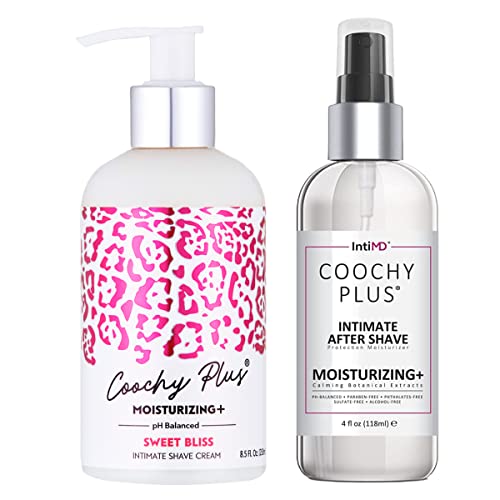 Coochy Plus Intimate Shaving Complete Kit - SWEET BLISS & Organic After Shave Protection