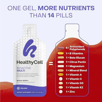 Healthycell Bioactive Multivitamin + Joint Health & Mobility Supplement Set | Bioactive Multivitamin + Joint Health & Mobility Supplement - Daily Nutrition & Joint Support for Men & Women, 60 Ct