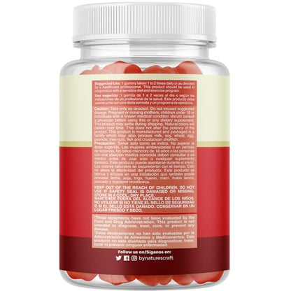 Gomitas ACV de Vinagre de Sidra de Manzana – Suplemento de Energético Natural con la