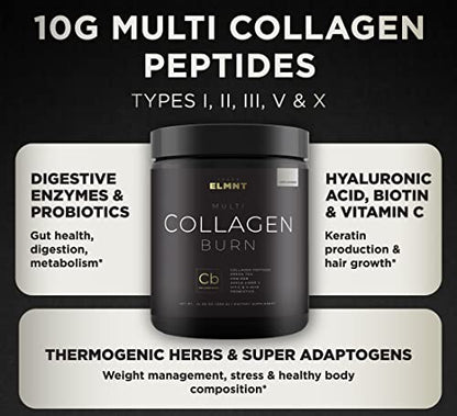 Super Collagen Burn - Premium Collagen Powder for Women Weight & Beauty w. Apple C Vinegar
