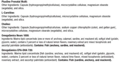 Metagenics PlusOne Daily Prenatal Packs (30 Packets)