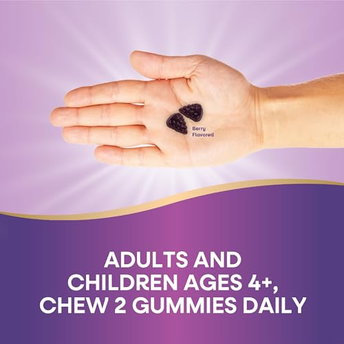 Nature's Way Sambucus Elderberry Immune Gummies, Daily Immune Support