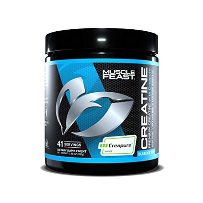 Muscle Feast Creapure Creatine Monohydrate Powder, Vegan Keto Friendly Gluten-Free 
