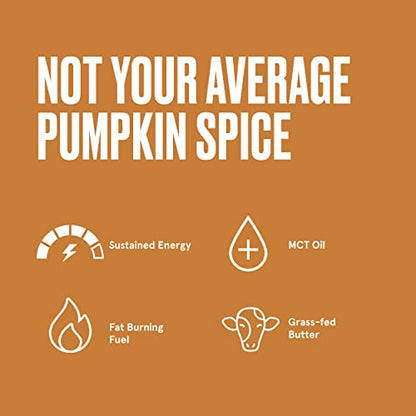 Bulletproof Pumpkin Spice Creamer, 14.8 Ounces, Keto Coffee Powder Creamer