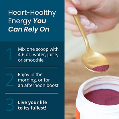 HumanN SuperBeets Energy Plus with Grape Seed Extract - Includes Beet Root Powder