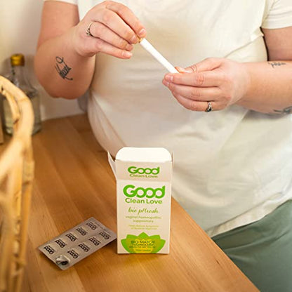 Good Clean Love BioPhresh Vaginal Suppository, Relieves Itching and Irritation and ReBalance Moisturizing