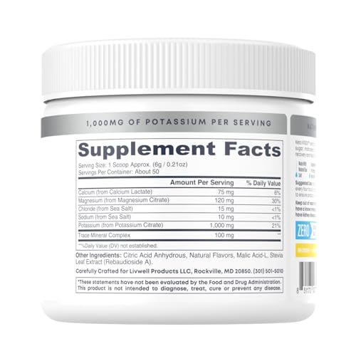 Hi-Lyte Keto K1000 Electrolyte Powder | Lemonade | Hydration Supplement Drink Mix