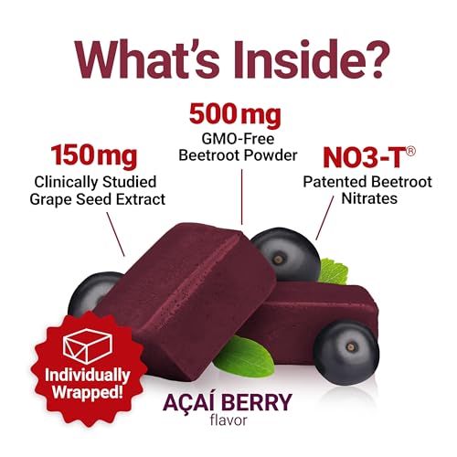 FORCE FACTOR Total Beets Blood Pressure Support Supplement, Beets Supplements