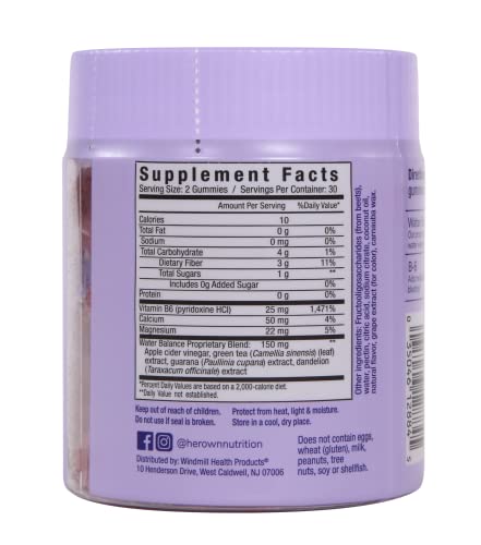 her own Debloat Gummy, Bloating and Gas Relief, Helps Reduce Water Retention