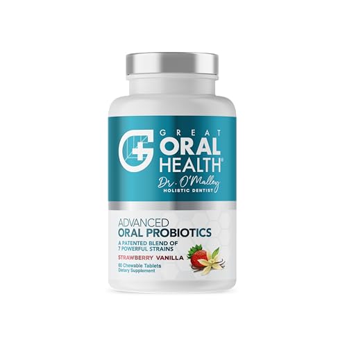 Oral Probiotics for Mouth Bad Breath Treatment for Adults: Dentist Formulated Advanced 
