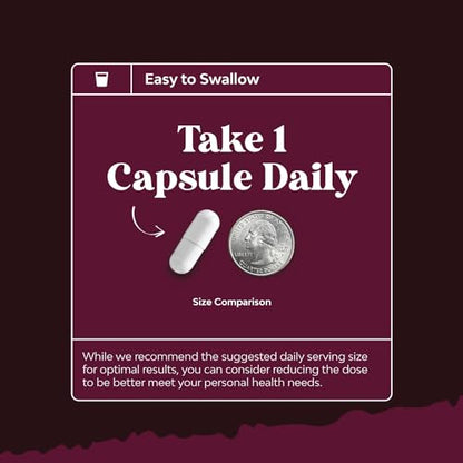 Kidney Support Cranberry Supplement for Women and Men - High Strength Kidney