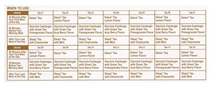Hyleys Detox Tea 14 Days Kit - 42 Tea Bags - Herbal Supplement - Mother's Mother's Day