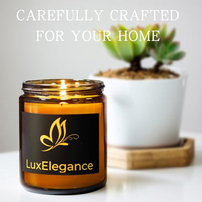 LuxElegance Sales Clearance: Bath and Body Works Aromatherapy Candles, Long Burn Soy Wax Candles