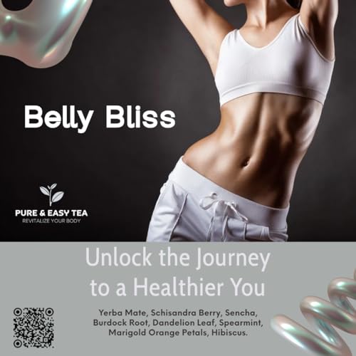 Pure And Easy Tea, Belly Bliss, Cleanse & Detox Tea, Supports Healthy Weight, Helps Reduc