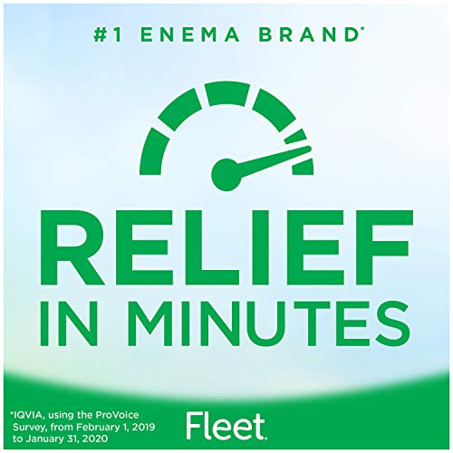 Fleet Laxative Bisacodyl Enema for Adult Constipation, 1.25 Fl Oz
