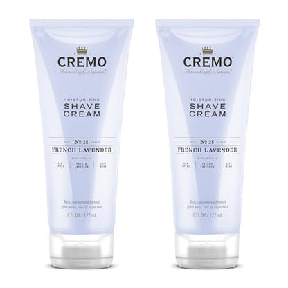 Cremo French Lavender Moisturizing Shave Cream, Astonishingly Superior Shaving Cream