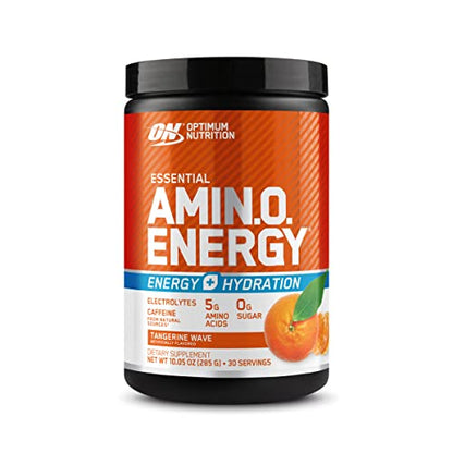 Optimum Nutrition Amino Energy Powder Plus Hydration, with BCAA, Electrolytes