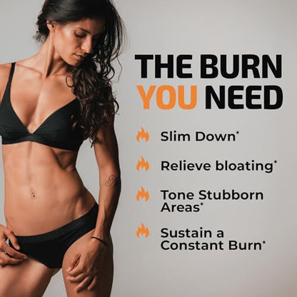 Burn Pro 7-in-1 Thermogenic Metabolism Booster | Weight Management Support Supplem
