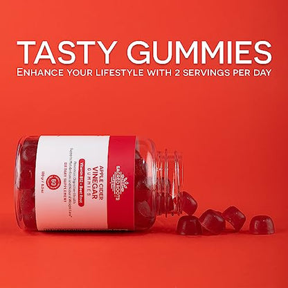 Sacred Roots Sugar-Free, Apple Cider Vinegar Gummies, 60 Gummies – Supports Healthy