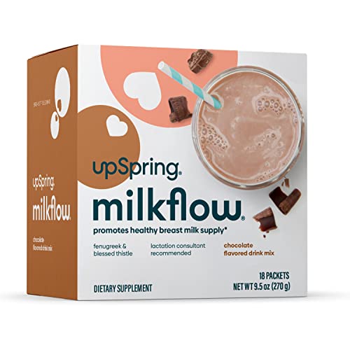 Upspring Milkflow Lactation Supplement Drink Mix – Milk Lactation Supplement to Support 