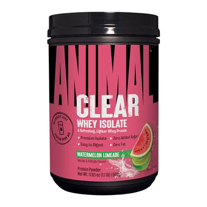 Clear Whey Isolate Protein Powder - Easy to Digest and Mix, 5g BCAA, Deliciously Juicy