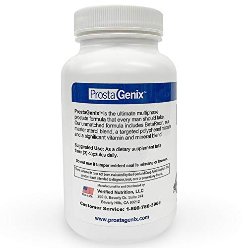 ProstaGenix Multiphase Prostate Supplement -5 Bottles- Featured on Larry King Investigati