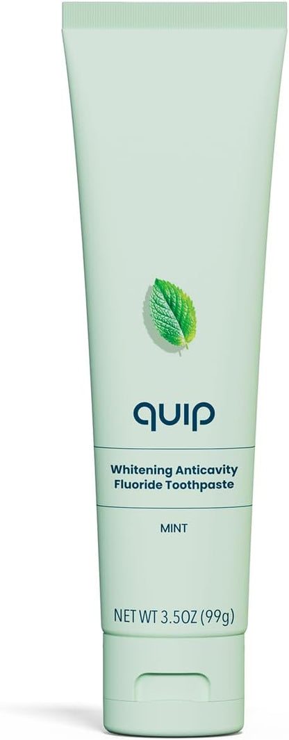 quip Daily Strengthening Anticavity Toothpaste, Mint 3.5oz, 3 Pack