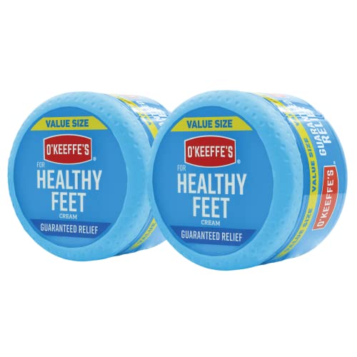 O'Keeffe's for Healthy Feet Foot Cream, Guaranteed Relief for Extremely Dry, Cracked Feet