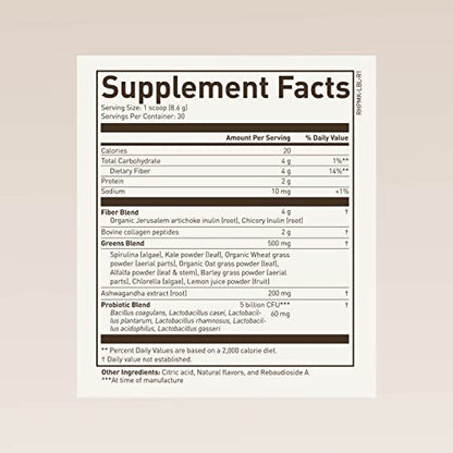 ROUNDHOUSE PROVISION Morning Kick, Powder Supplement for Healthy Digestion