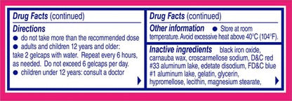 Midol Complete Gelcaps 24ct: Midol Complete Menstrual Pain Relief Gelcaps with Acetaminophen