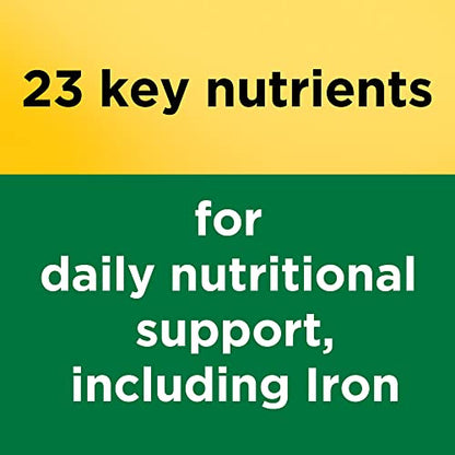 Nature Made Multivitamin Tablets with Iron, Multivitamin for Women and Men