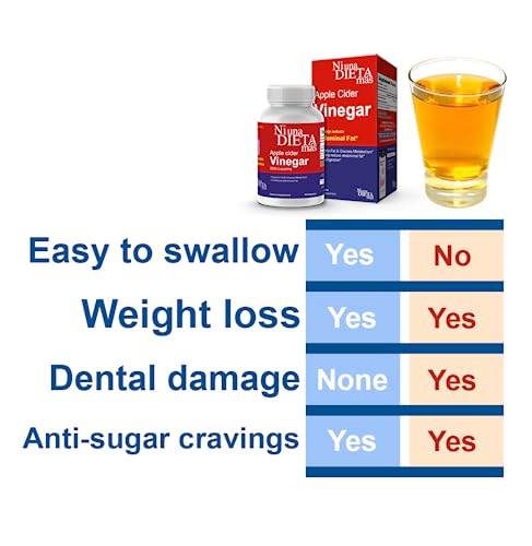 Reduce Abdominal Fat - Vinegar Capsules - Best for Weight Loss - Glucose