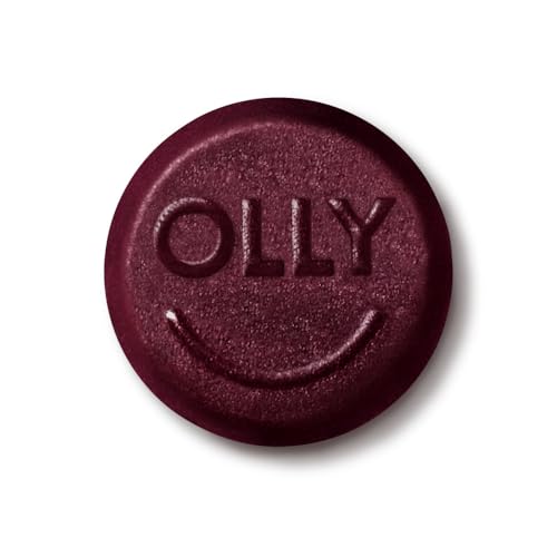 OLLY Glowing Skin Gummy, 25 Day Supply (50 Count), Plump Berry, Hyaluro