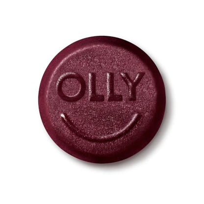 OLLY Glowing Skin Gummy, 25 Day Supply (50 Count), Plump Berry, Hyaluro