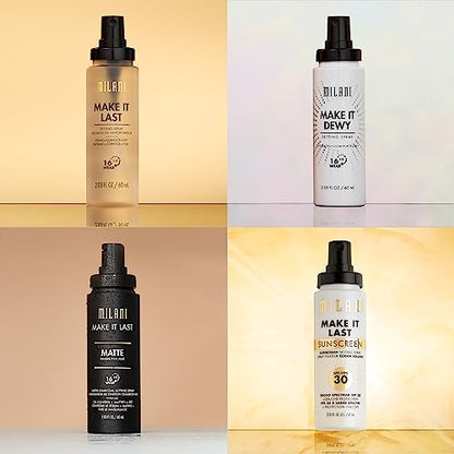 Milani Make It Last Original - Natural Finish Setting Spray 3-in-1 Setting Spray and Primer