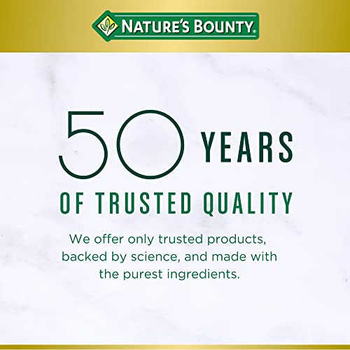Nature's Bounty Apple Cider Vinegar 480mg Pills, Vegetarian Supplement Plant Based