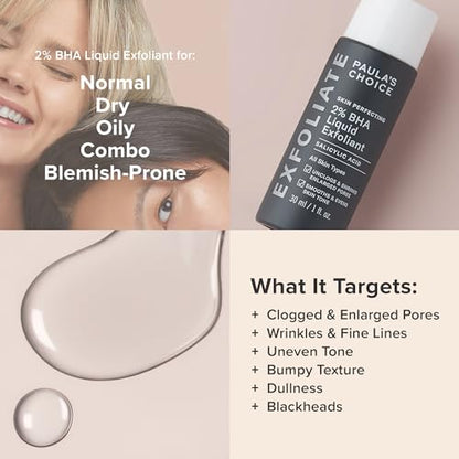Paula's Choice Skin Perfecting 2% BHA Liquid Salicylic Acid Exfoliant