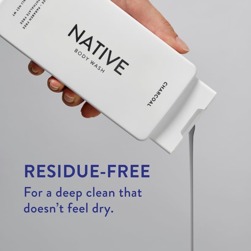 Native Body Wash Contains Naturally Derived Ingredients | For Women & Men, Sulfate