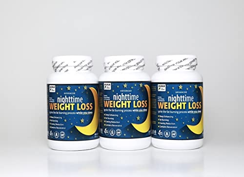 Maximum Slim Advanced Nighttime (Fat Burning) Weight Loss with African Mango, Green Tea