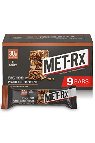 MET-Rx Big 100 Colossal Protein Bars, Great as Healthy Meal Replacement, Snack